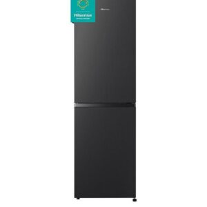 Hisense RB327N4BBE 55cm Wide Total No Frost Freestanding Fridge Freezer - Black